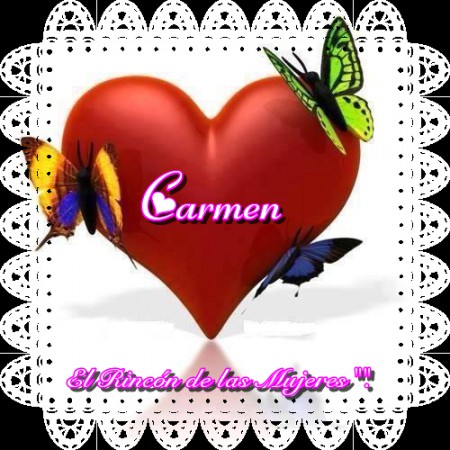 Imágen de corazón con nombre para solitari@s